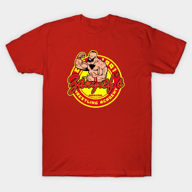 Red Cyclone's Wrestling academy T-Shirt by carloj1956